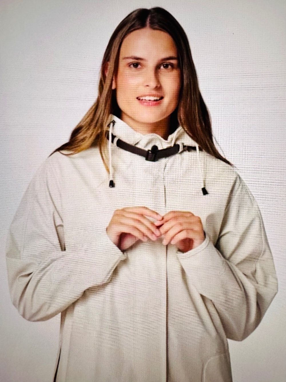 Ilse Jacobsen Rain71 Jacket , Milk Creme, size 40